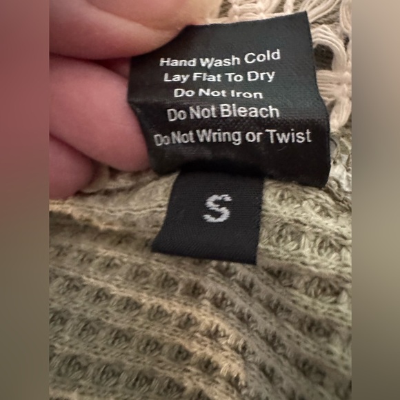 NWOT❤️Three Bird Nest❤️ Way Home Patch Detail Shacket Size Small - Picture 12 of 17